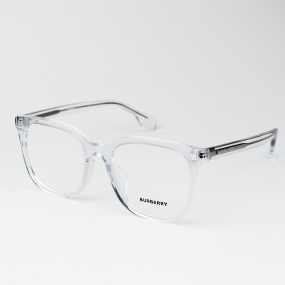 NEW Burberry BE2361D 3024 Transparent Clear Square Unisex Eyeglasses BE 2361D - Picture 1 of 9
